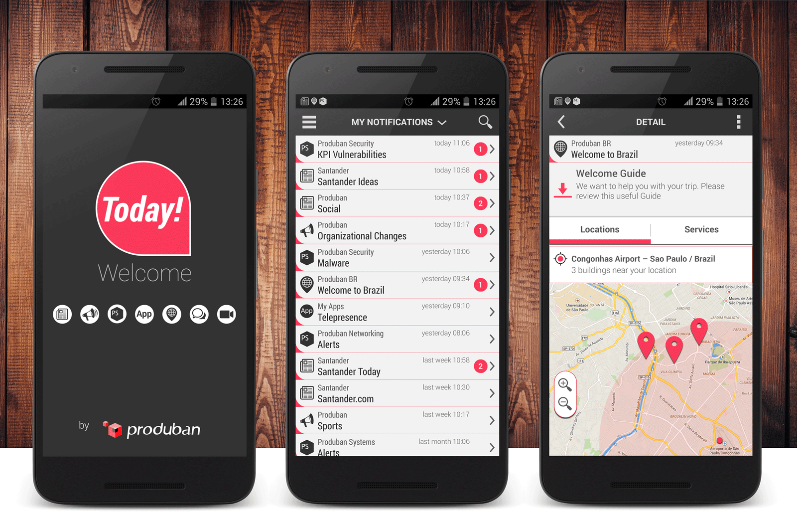 Diseño UX/UI - App Today! Produban